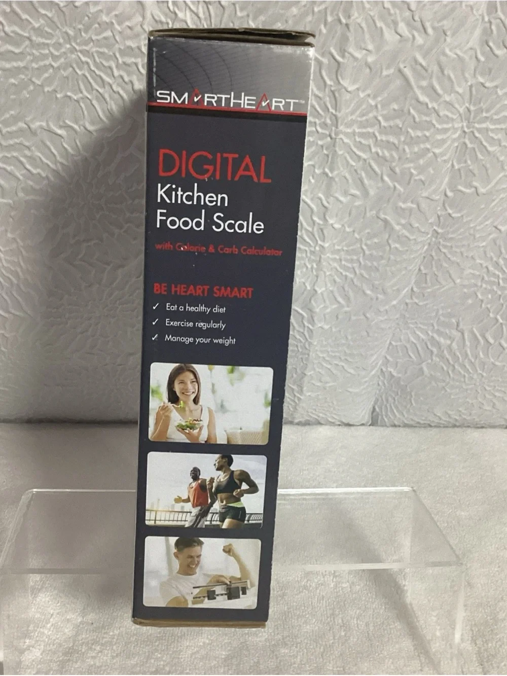 Smart Heart Digital Kitchen Food Scale w/ Calorie & Carb Count - Display Model